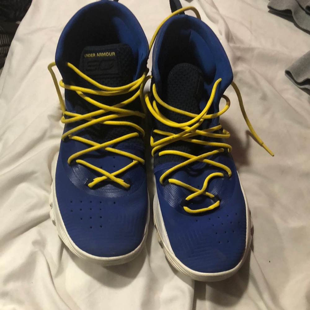 Stephen curry ua 1 golden state warriors colors men’s 11.5